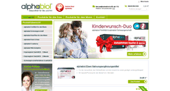 Desktop Screenshot of alphabiol.de